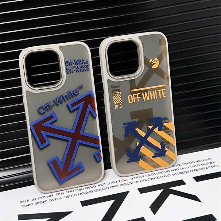 offwhite iPhone16シリコンスマホケース