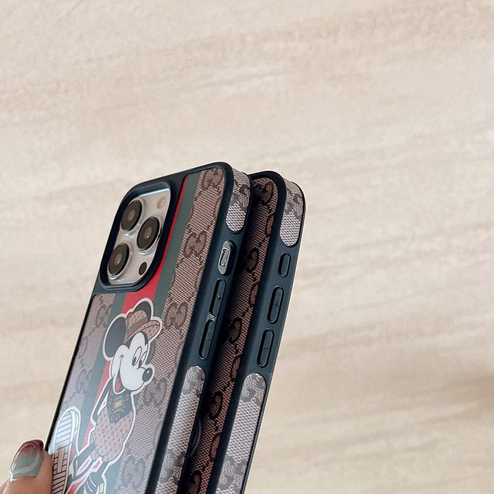 グッチ ミッキー&ミニー スマホケース