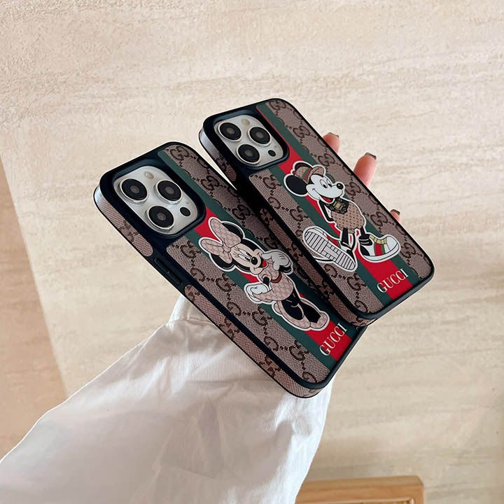 グッチ ミッキー&ミニー スマホケース