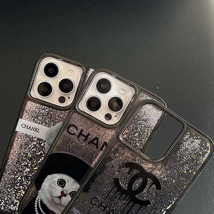 シャネルiPhone流砂ケース