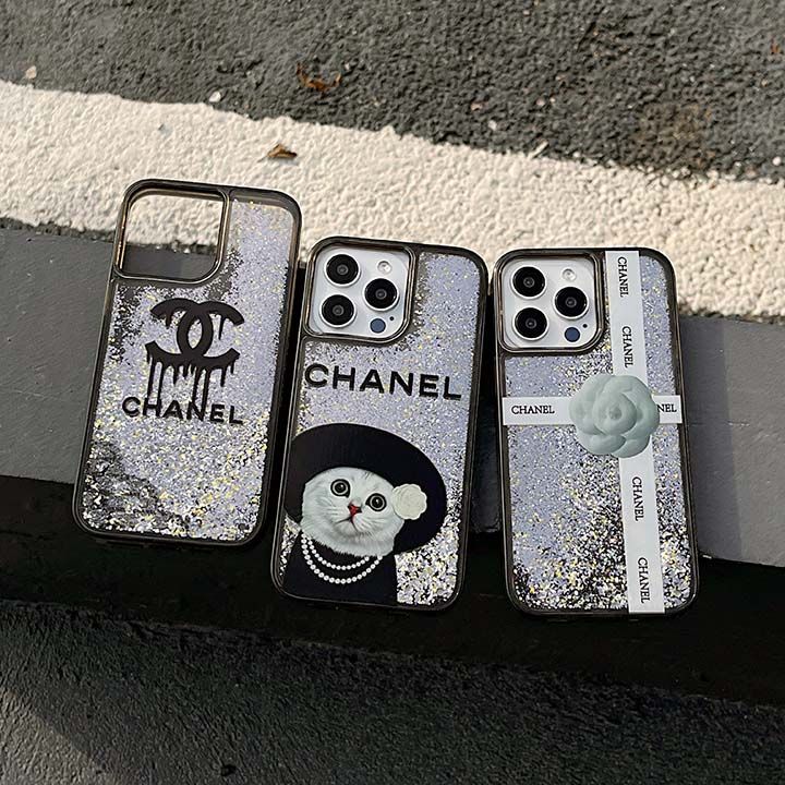 シャネルiPhone流砂ケース