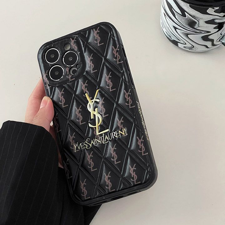サンローラン 立体印花スマホケース