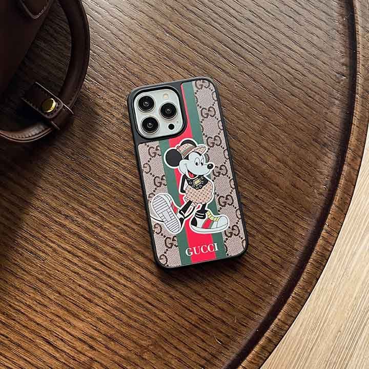 グッチ ミッキー&ミニー スマホケース