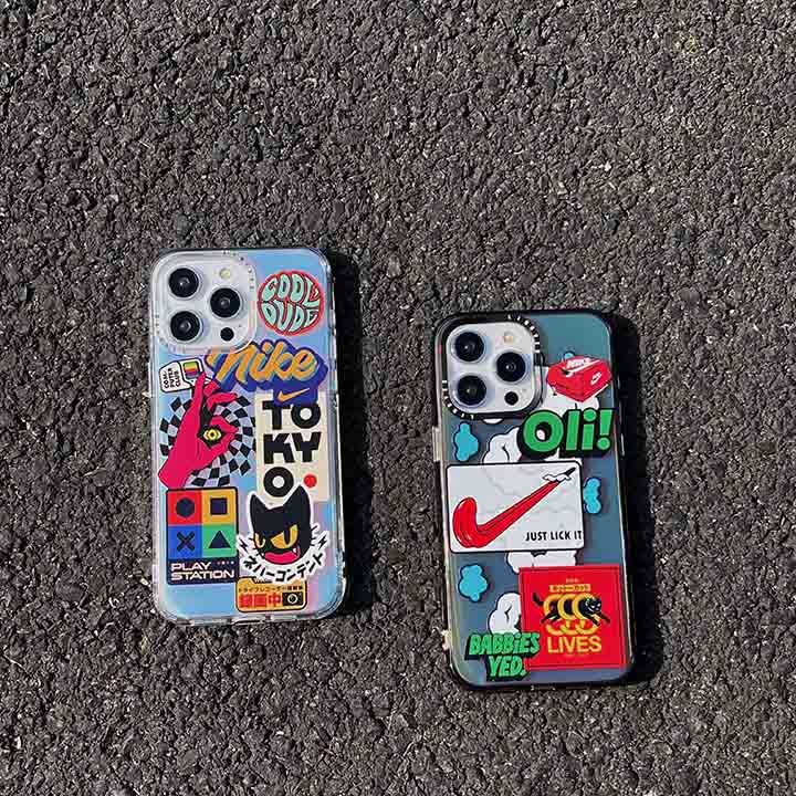 ナイキ iPhone 15 カートゥーン スマホケース