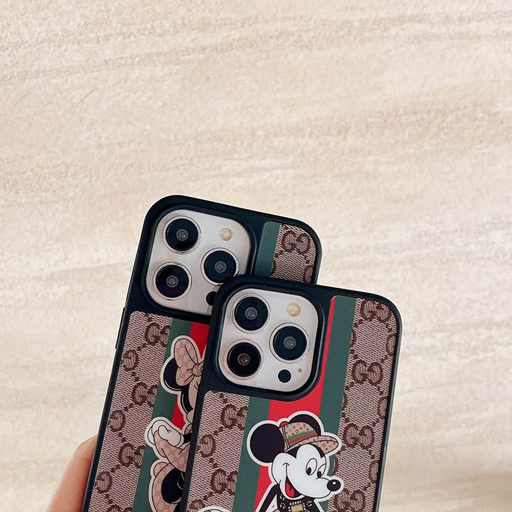 グッチ ミッキー&ミニー スマホケース