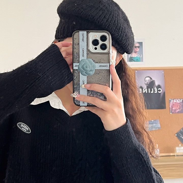 シャネルiPhone流砂ケース