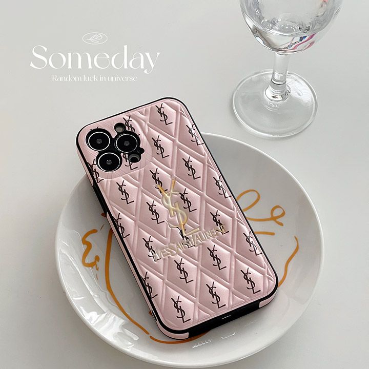 サンローラン 立体印花スマホケース