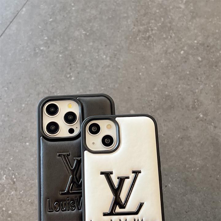 ルイ・ヴィトン エンボスロゴ iPhone15 ケース