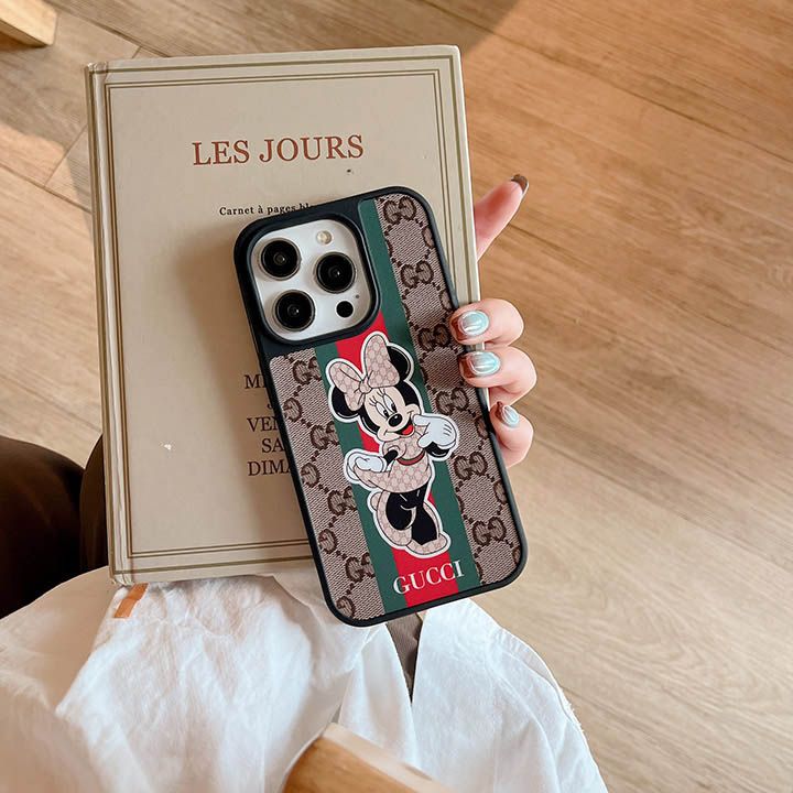 グッチ ミッキー&ミニー スマホケース