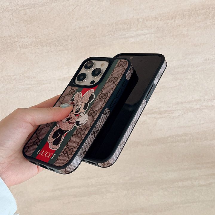 グッチ ミッキー&ミニー スマホケース