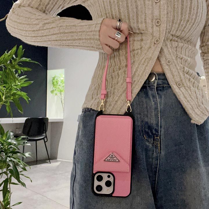 プラダ ハンドヘルド iPhone スマホケース