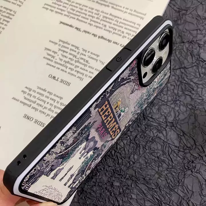 エルメスiPhone15ケースカラフルプリント