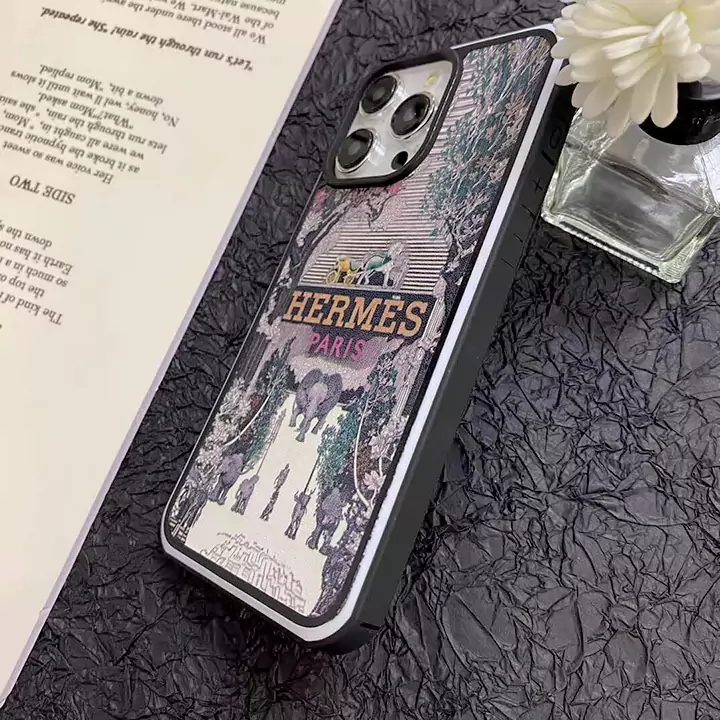 エルメスiPhone15ケースカラフルプリント