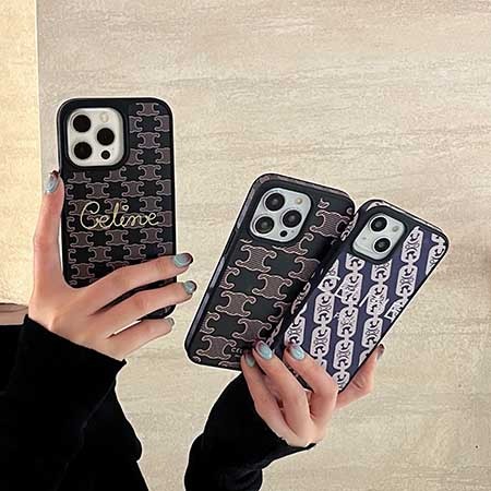 セリーヌ iPhone16 印刷スマホケース