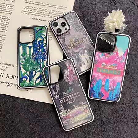 エルメスiPhone16ケースカラフルプリント